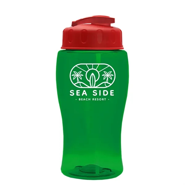 18 oz / 500ml Transparent Sports Bottles have a contoured, tapered... from ASI 40480 Koozie Group