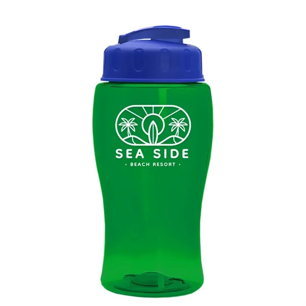 18 oz / 500ml Transparent Sports Bottles have a contoured, tapered... from ASI 40480 Koozie Group