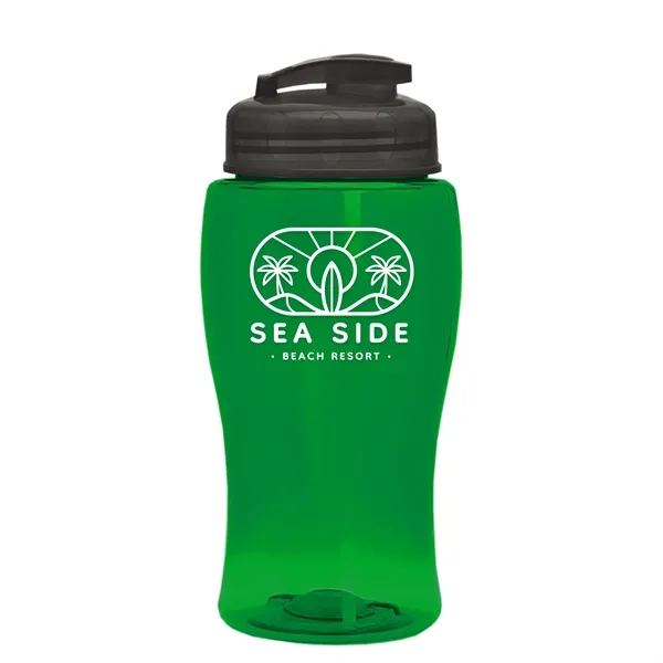 18 oz / 500ml Transparent Sports Bottles have a contoured, tapered... from ASI 40480 Koozie Group