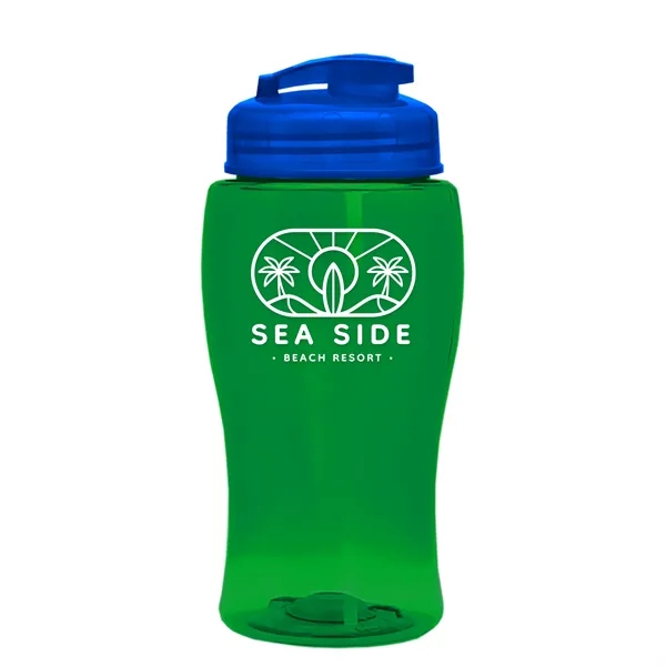 18 oz / 500ml Transparent Sports Bottles have a contoured, tapered... from ASI 40480 Koozie Group