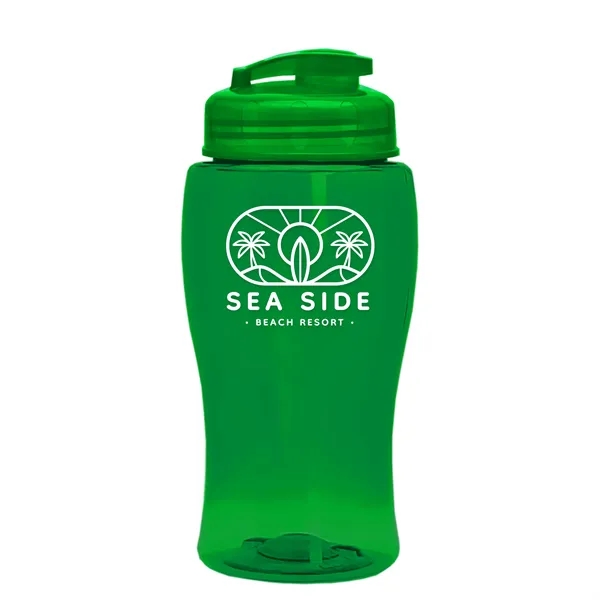 18 oz / 500ml Transparent Sports Bottles have a contoured, tapered... from ASI 40480 Koozie Group
