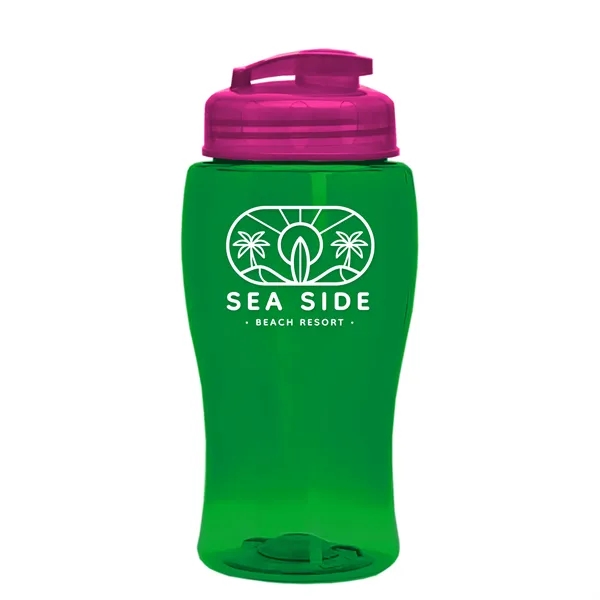 18 oz / 500ml Transparent Sports Bottles have a contoured, tapered... from ASI 40480 Koozie Group