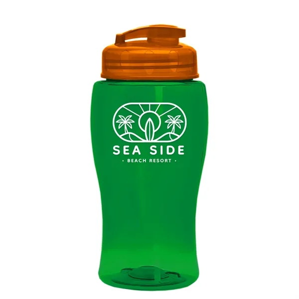 18 oz / 500ml Transparent Sports Bottles have a contoured, tapered... from ASI 40480 Koozie Group