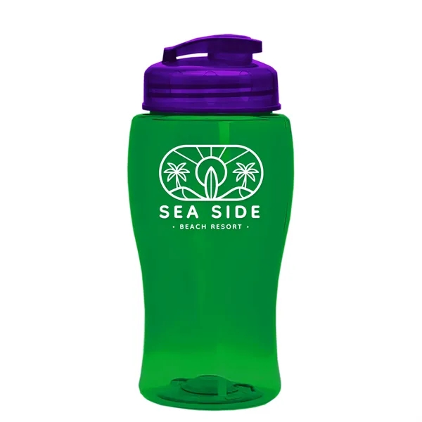 18 oz / 500ml Transparent Sports Bottles have a contoured, tapered... from ASI 40480 Koozie Group