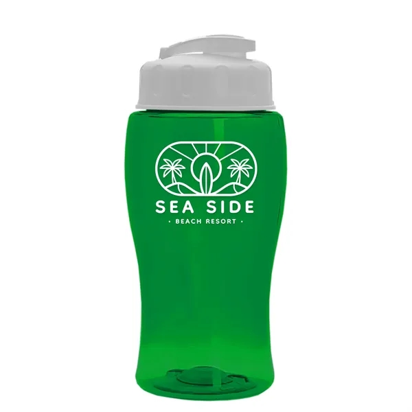 18 oz / 500ml Transparent Sports Bottles have a contoured, tapered... from ASI 40480 Koozie Group