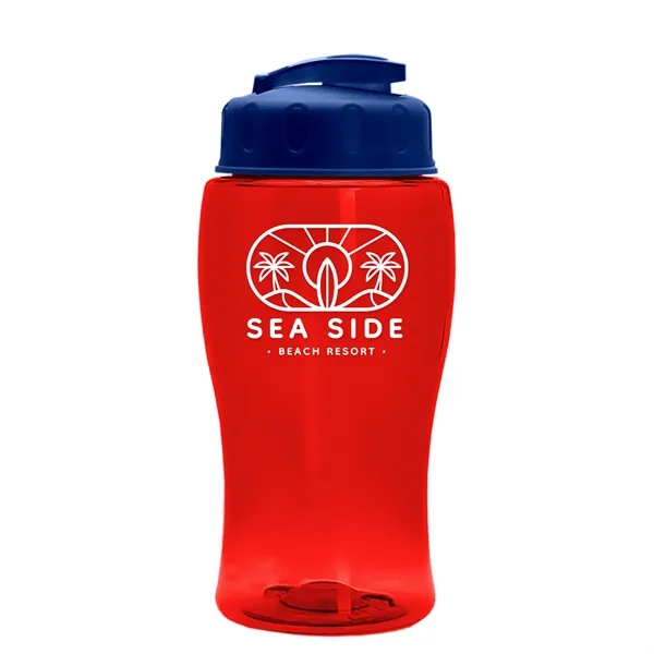 18 oz / 500ml Transparent Sports Bottles have a contoured, tapered... from ASI 40480 Koozie Group