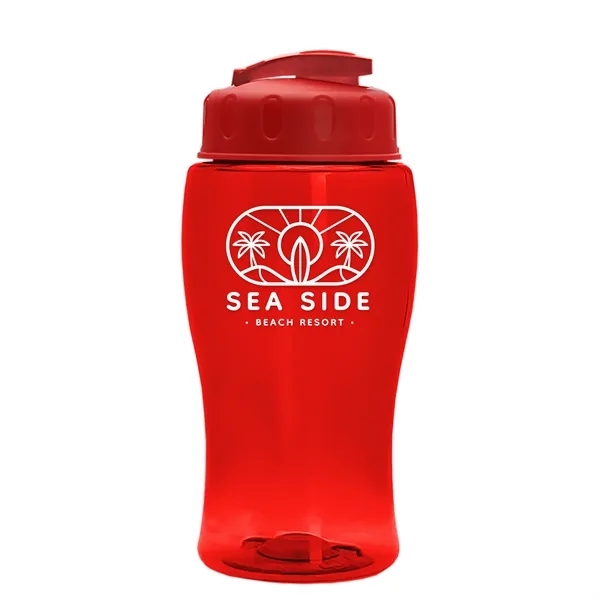18 oz / 500ml Transparent Sports Bottles have a contoured, tapered... from ASI 40480 Koozie Group