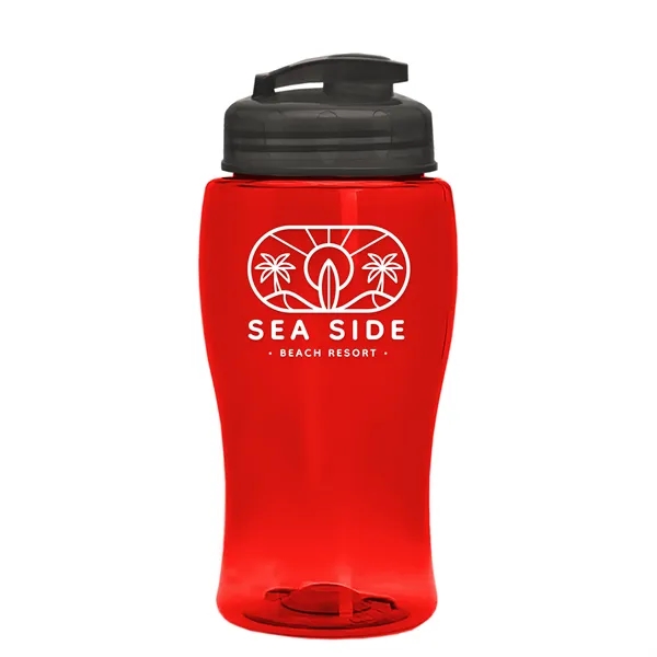 18 oz / 500ml Transparent Sports Bottles have a contoured, tapered... from ASI 40480 Koozie Group