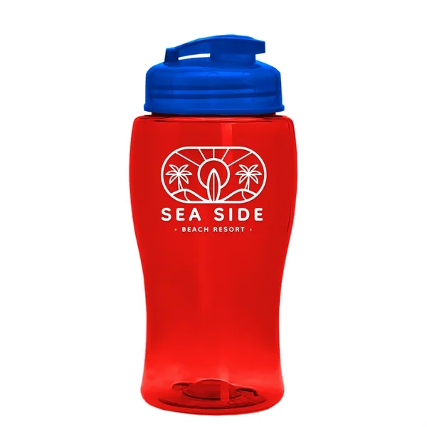 18 oz / 500ml Transparent Sports Bottles have a contoured, tapered... from ASI 40480 Koozie Group