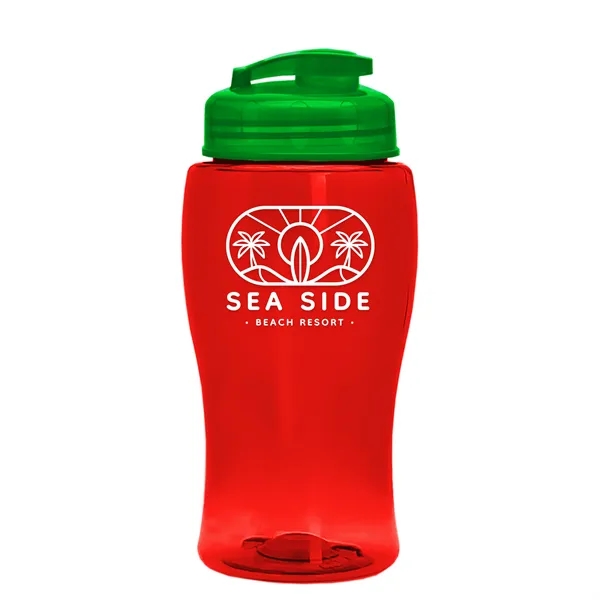 18 oz / 500ml Transparent Sports Bottles have a contoured, tapered... from ASI 40480 Koozie Group