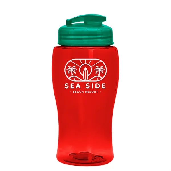 18 oz / 500ml Transparent Sports Bottles have a contoured, tapered... from ASI 40480 Koozie Group