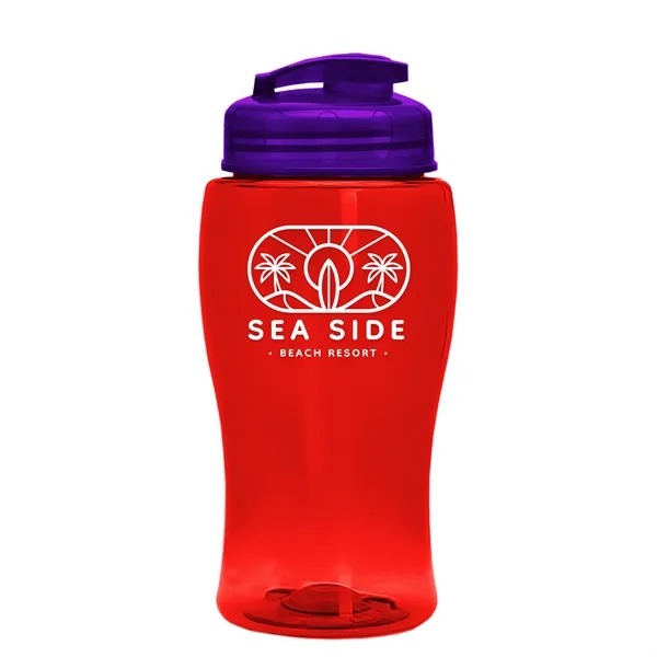 18 oz / 500ml Transparent Sports Bottles have a contoured, tapered... from ASI 40480 Koozie Group