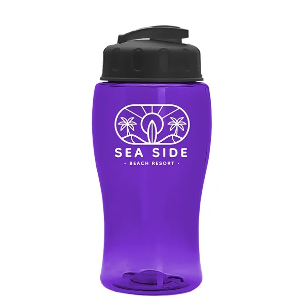 18 oz / 500ml Transparent Sports Bottles have a contoured, tapered... from ASI 40480 Koozie Group