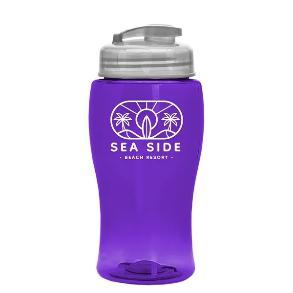18 oz / 500ml Transparent Sports Bottles have a contoured, tapered... from ASI 40480 Koozie Group