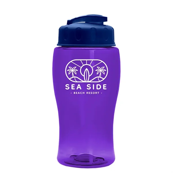 18 oz / 500ml Transparent Sports Bottles have a contoured, tapered... from ASI 40480 Koozie Group