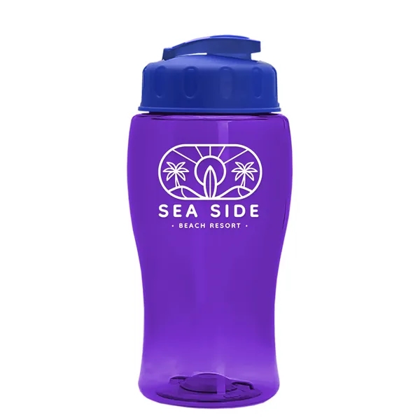 18 oz / 500ml Transparent Sports Bottles have a contoured, tapered... from ASI 40480 Koozie Group