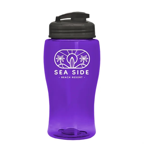 18 oz / 500ml Transparent Sports Bottles have a contoured, tapered... from ASI 40480 Koozie Group