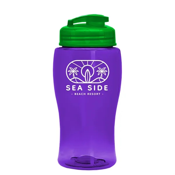 18 oz / 500ml Transparent Sports Bottles have a contoured, tapered... from ASI 40480 Koozie Group