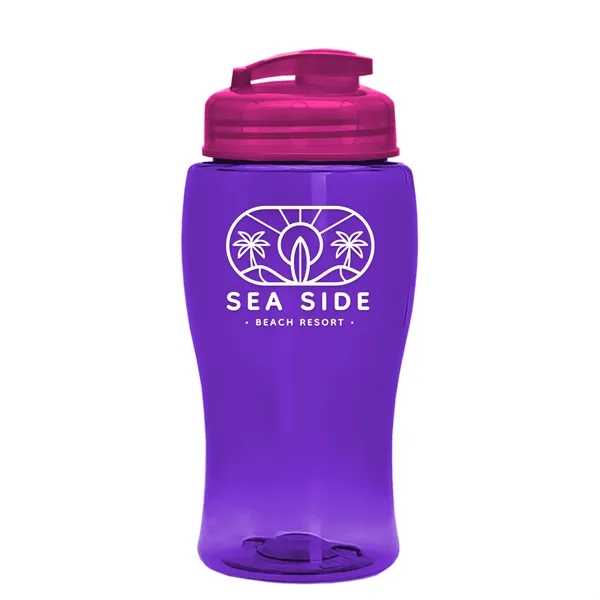 18 oz / 500ml Transparent Sports Bottles have a contoured, tapered... from ASI 40480 Koozie Group