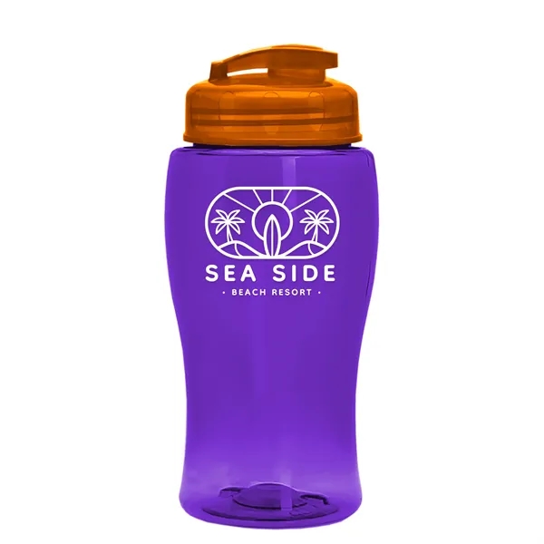 18 oz / 500ml Transparent Sports Bottles have a contoured, tapered... from ASI 40480 Koozie Group