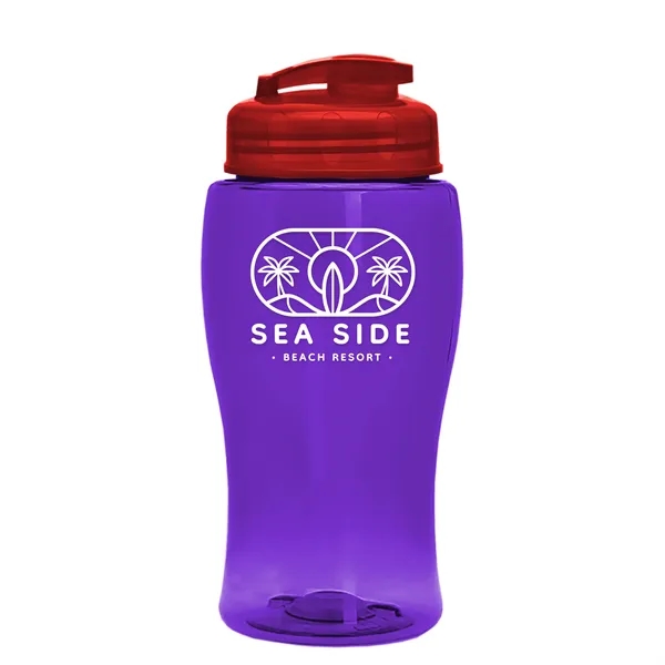18 oz / 500ml Transparent Sports Bottles have a contoured, tapered... from ASI 40480 Koozie Group