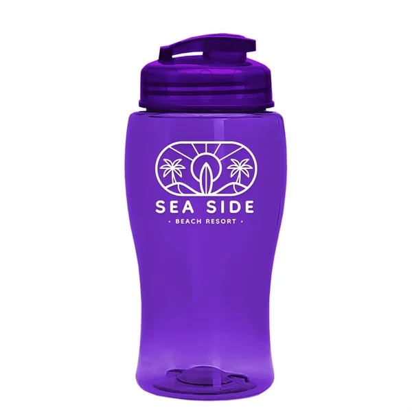 18 oz / 500ml Transparent Sports Bottles have a contoured, tapered... from ASI 40480 Koozie Group