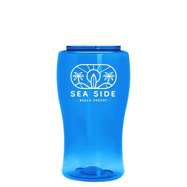18 oz / 500ml Transparent Sports Bottles have a contoured, tapered... from ASI 40480 Koozie Group