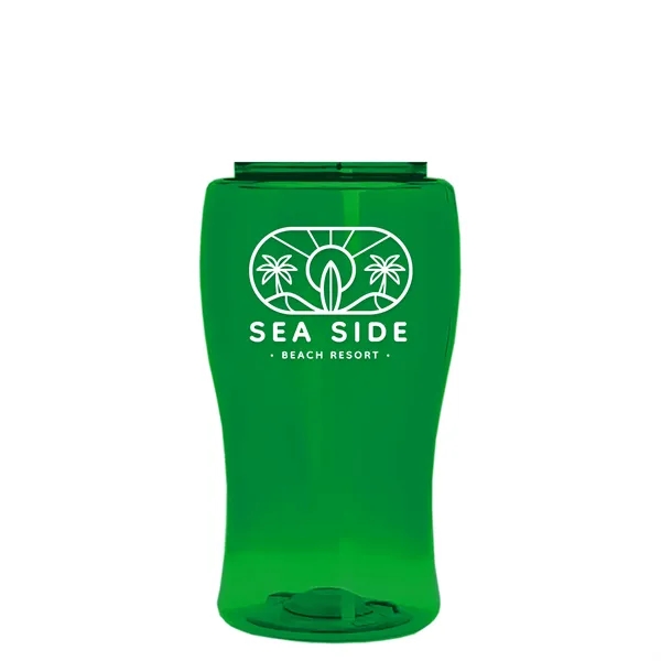 18 oz / 500ml Transparent Sports Bottles have a contoured, tapered... from ASI 40480 Koozie Group