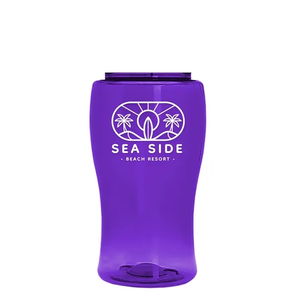 18 oz / 500ml Transparent Sports Bottles have a contoured, tapered... from ASI 40480 Koozie Group