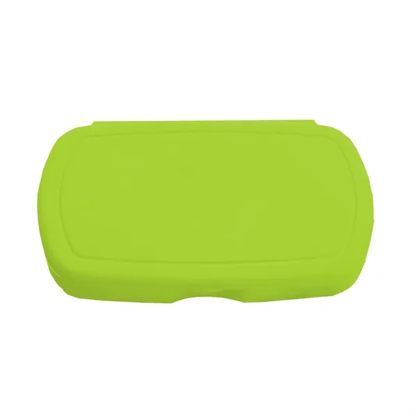 Multi-purpose Oval design living hinge box. Fits Easily Into Backpacks, Purses,... from ASI 40480 Koozie Group