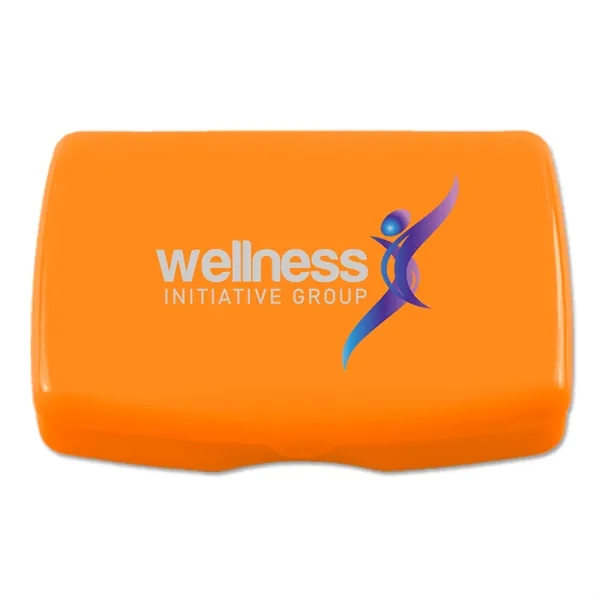 Multi-Use Durable Hinged Box Fits Easily Into Backpacks, Purses, And Glove... from ASI 40480 Koozie Group