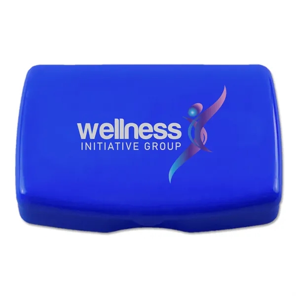 Multi-Use Durable Hinged Box Fits Easily Into Backpacks, Purses, And Glove... from ASI 40480 Koozie Group