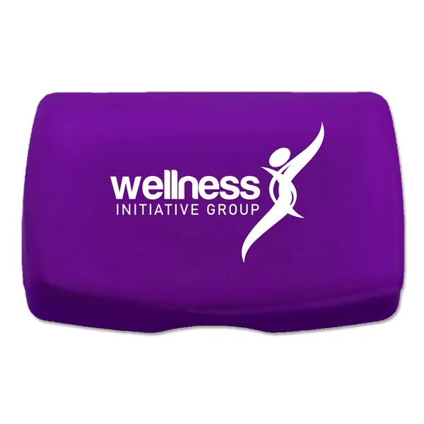 Multi-Use Durable Hinged Box Fits Easily Into Backpacks, Purses, And Glove... from ASI 40480 Koozie Group