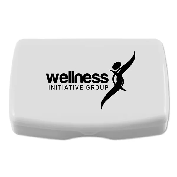 Multi-Use Durable Hinged Box Fits Easily Into Backpacks, Purses, And Glove... from ASI 40480 Koozie Group