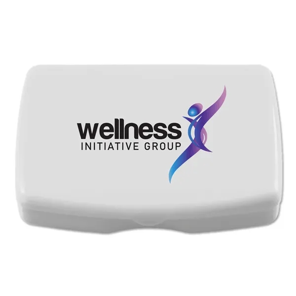 Multi-Use Durable Hinged Box Fits Easily Into Backpacks, Purses, And Glove... from ASI 40480 Koozie Group