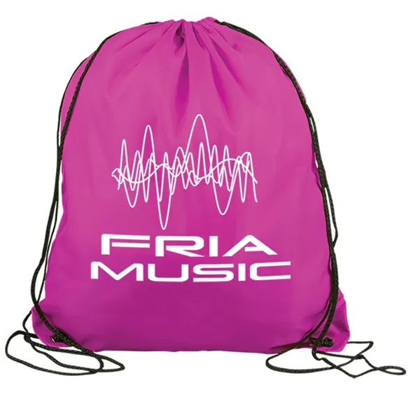 Drawstring backpack in a bottle combo kit.... from ASI 40480 Koozie Group