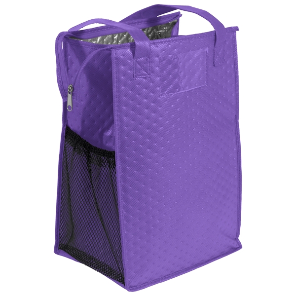 Insulated Non-Woven Tote with thermal foil interior.... from ASI 37940 Bag Makers Inc