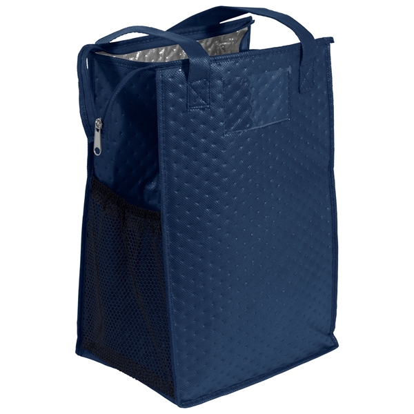Insulated Non-Woven Tote with thermal foil interior.... from ASI 37940 Bag Makers Inc