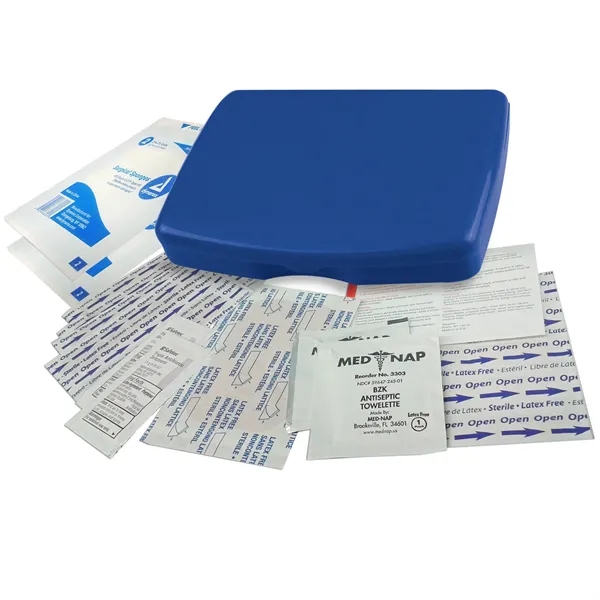 Family complete portable safety kit, bandages, gauze pads, antibiotic and more.... from ASI 40480 Koozie Group