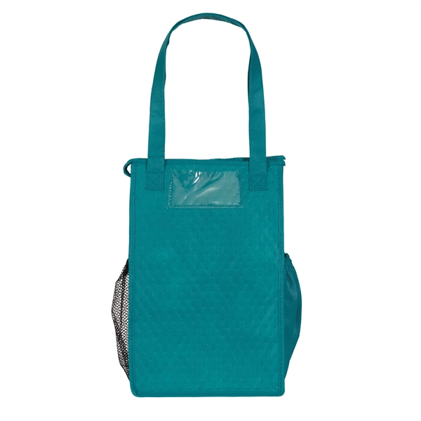Insulated Non-Woven Tote with thermal foil interior.... from ASI 37940 Bag Makers Inc