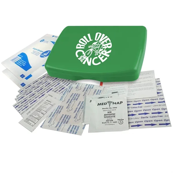 Family complete portable safety kit, bandages, gauze pads, antibiotic and more.... from ASI 40480 Koozie Group