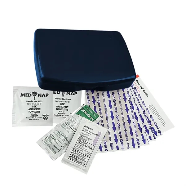 First aid kit, bandages, gauze pads, antibiotic and more.... from ASI 40480 Koozie Group
