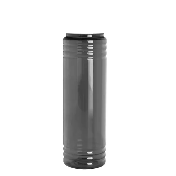New Slim Cylinder Design 24 oz. Transparent Water Bottles with Flip... from ASI 40480 Koozie Group