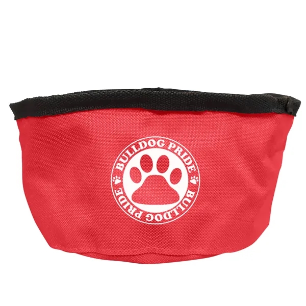 Folding dog bowl.... from ASI 40480 Koozie Group