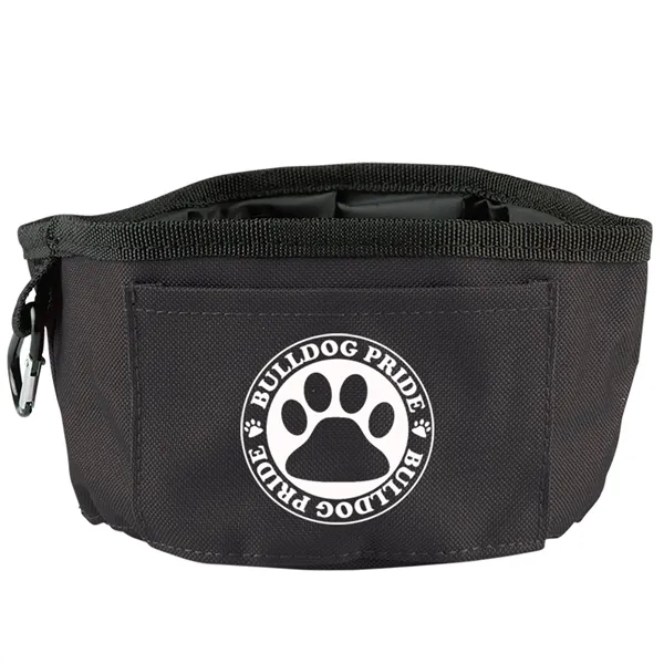 Folding dog bowl.... from ASI 40480 Koozie Group
