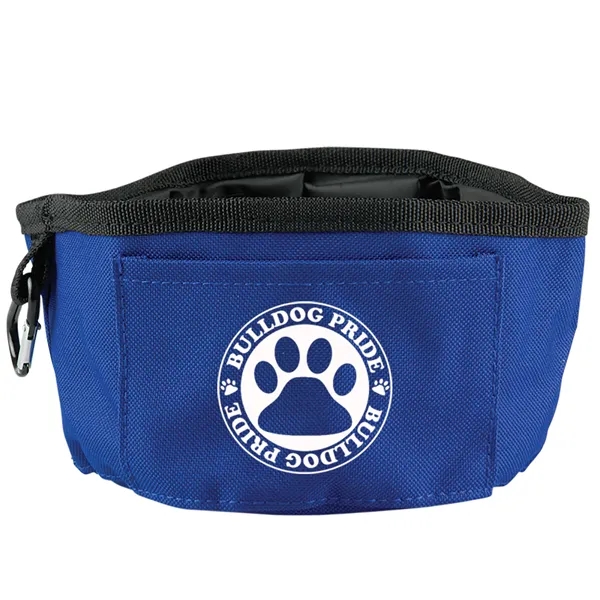 Folding dog bowl.... from ASI 40480 Koozie Group