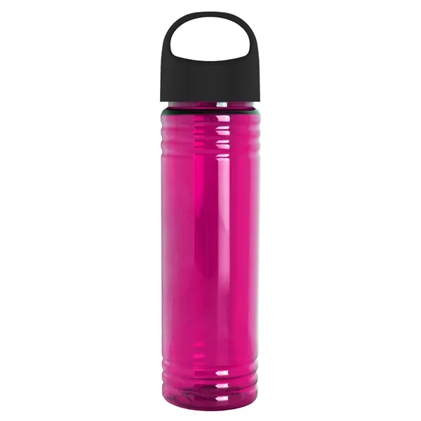 The Slim Fit - 24 oz. Transparent Bottle with Oval Crest... from ASI 40480 Koozie Group