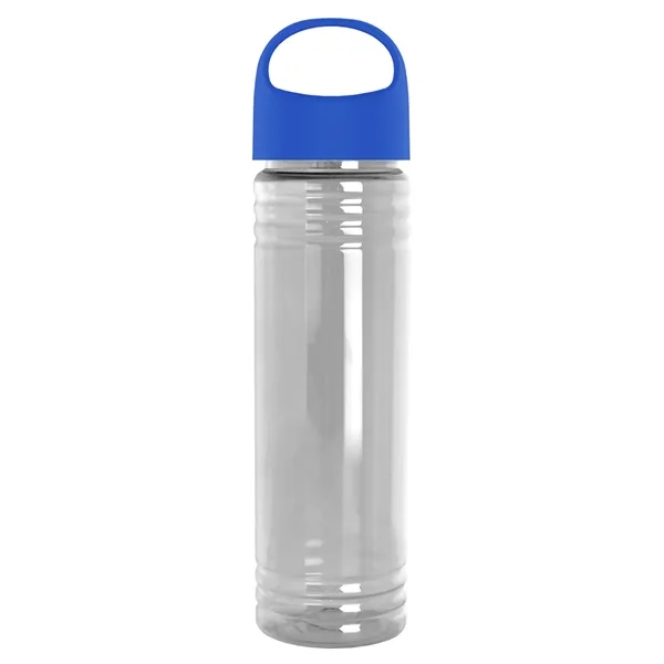 The Slim Fit - 24 oz. Transparent Bottle with Oval Crest... from ASI 40480 Koozie Group