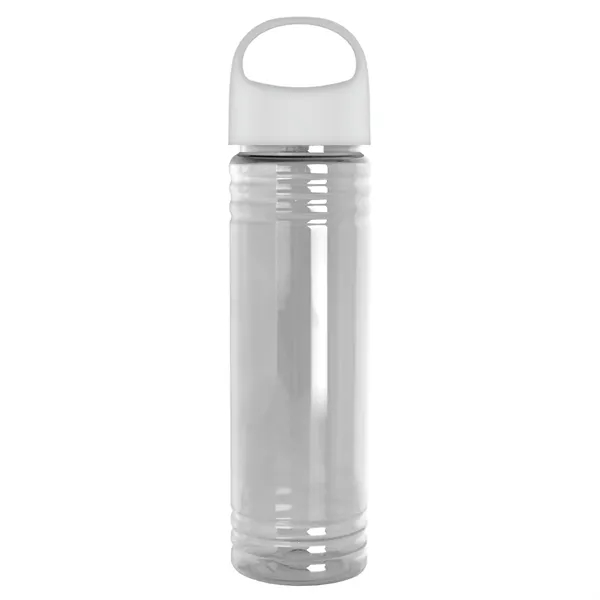 The Slim Fit - 24 oz. Transparent Bottle with Oval Crest... from ASI 40480 Koozie Group