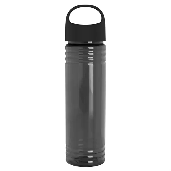 The Slim Fit - 24 oz. Transparent Bottle with Oval Crest... from ASI 40480 Koozie Group